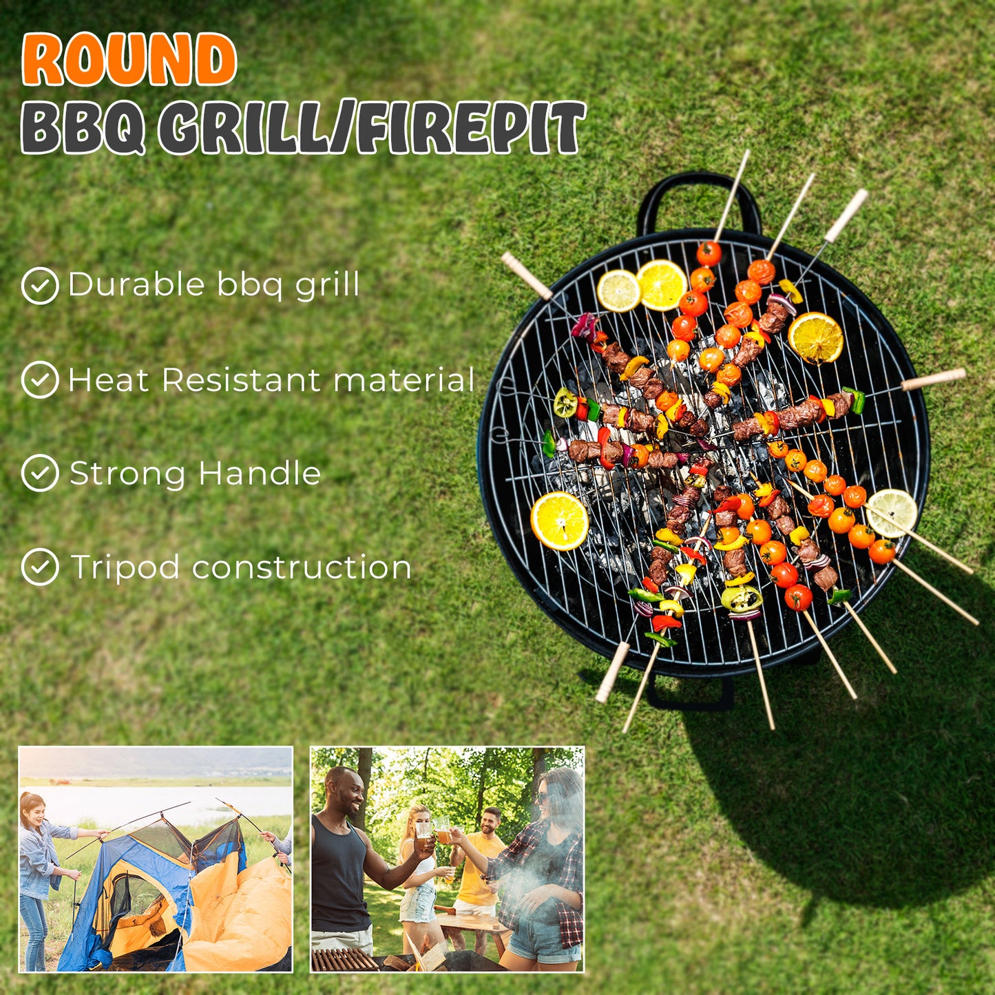 Outdoor Steel Fire Pit