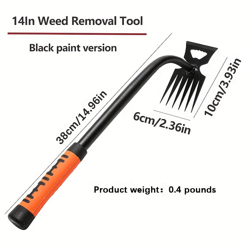 Heavy-Duty Carbon Steel Weed Puller