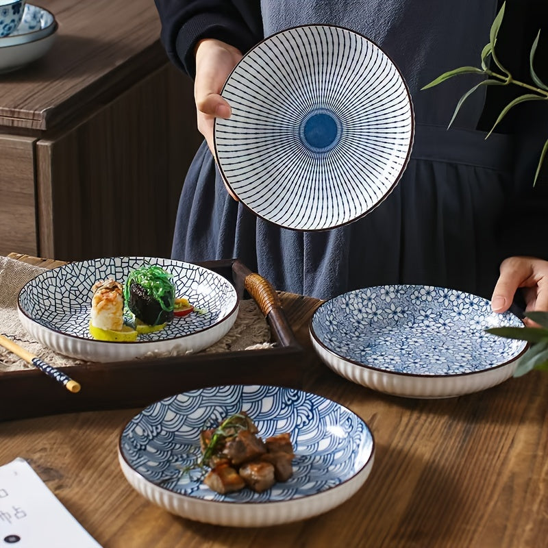 Signature Set of 4 Ceramic Dinner Plates