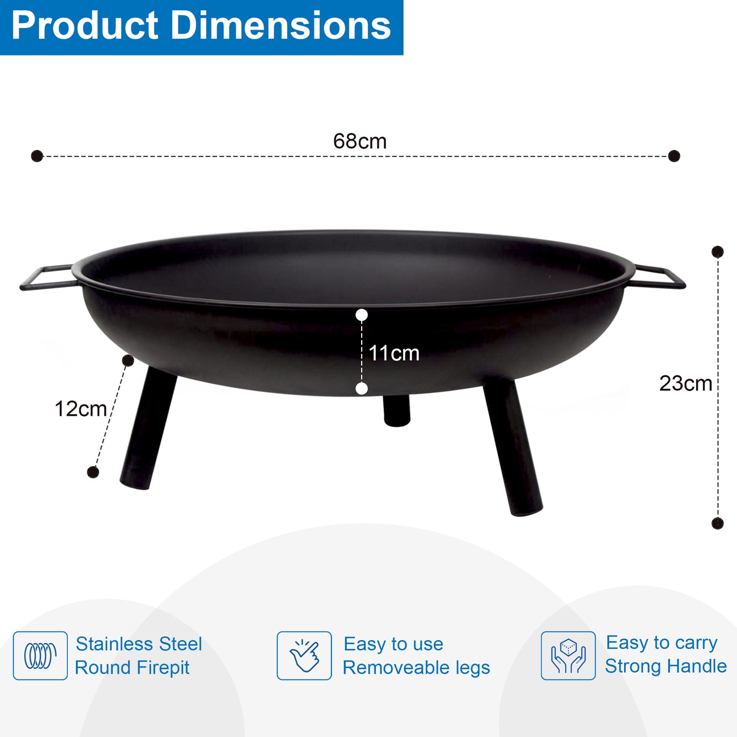Outdoor Steel Fire Pit