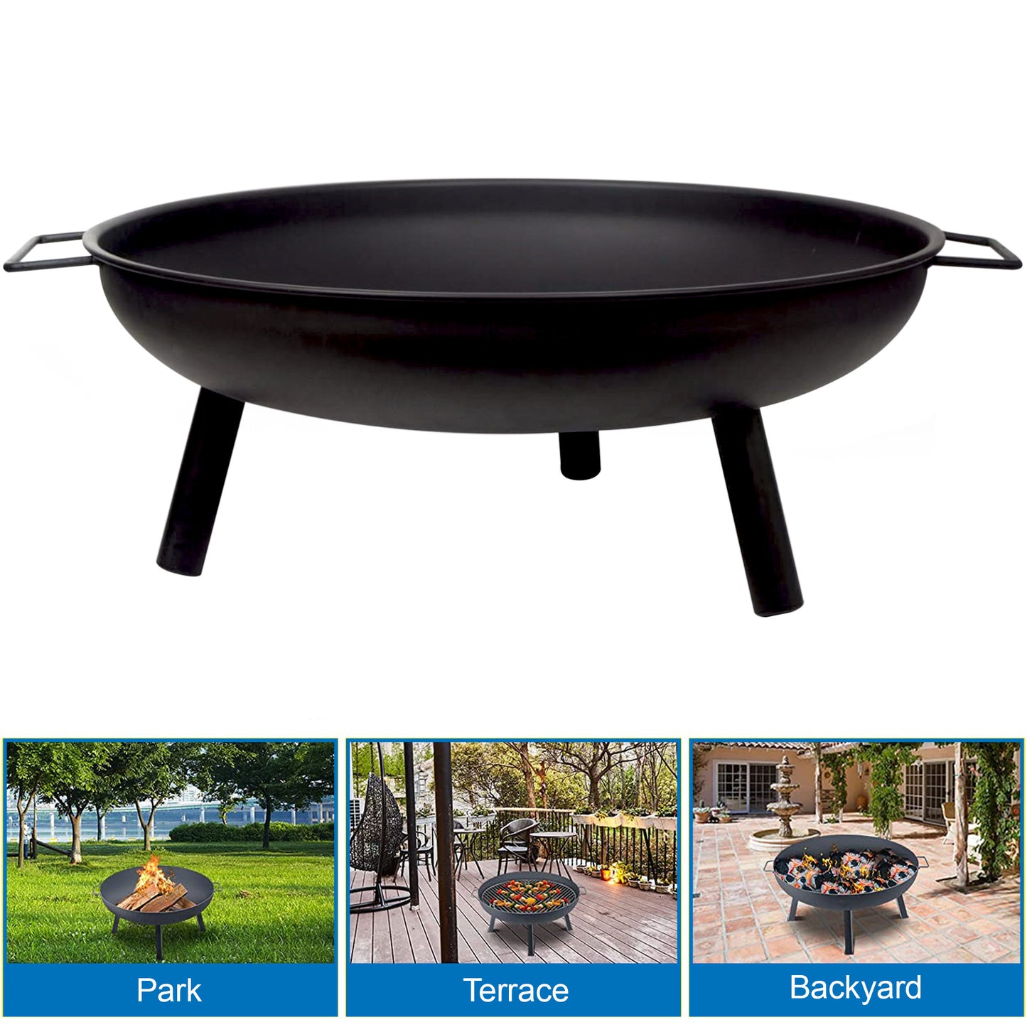 Outdoor Steel Fire Pit