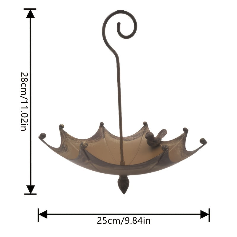 Outdoor Hanging Umbrella Bird Feeding Tray