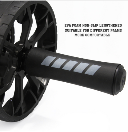 Silent Dual-Wheel Ab Roller