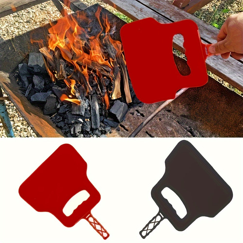 Barbecue Hand Fan – Heat-Resistant Plastic Flame Combustion Fan
