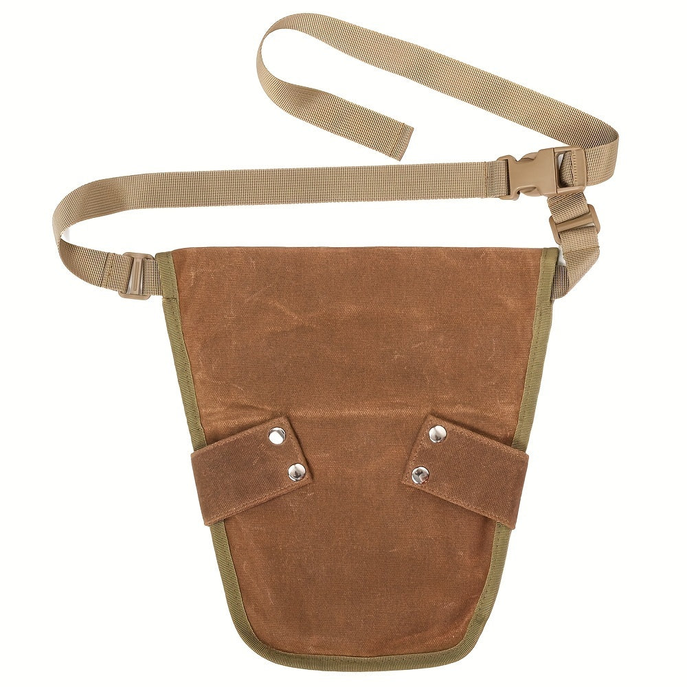 Durable Waterproof Canvas Garden Tool Belt with Multiple Pockets