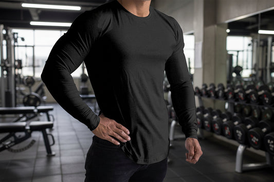 Quick Dry Long Sleeve Gym T-Shirt