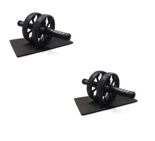 Silent Dual-Wheel Ab Roller