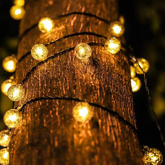 LEDOOR Solar String Lights - 20/50/100 LED Space-Themed Outdoor Decor