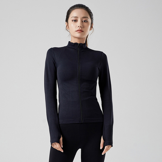 Slim Fit Women's Long Sleeve Gym Jacket