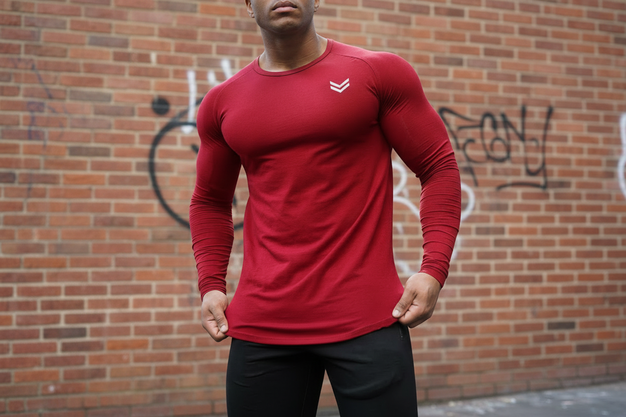 Quick Dry Long Sleeve Gym T-Shirt