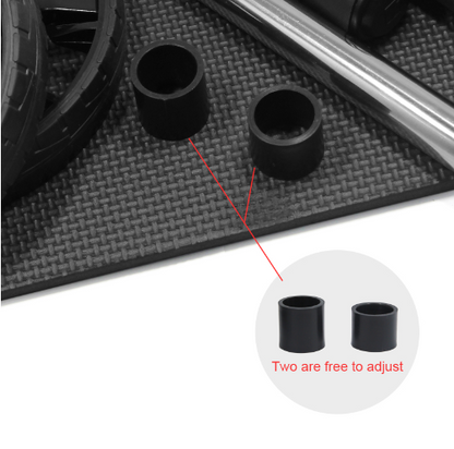 Silent Dual-Wheel Ab Roller