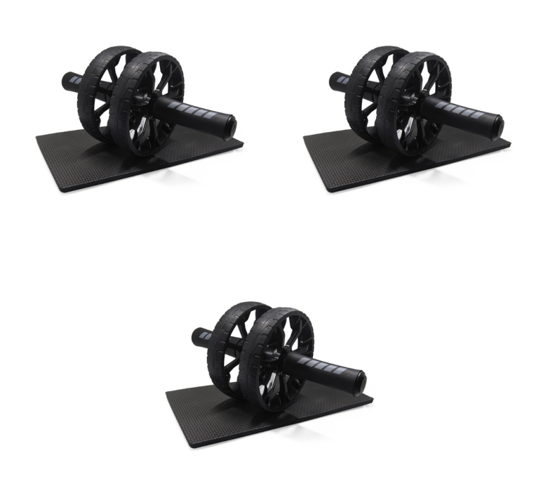Silent Dual-Wheel Ab Roller