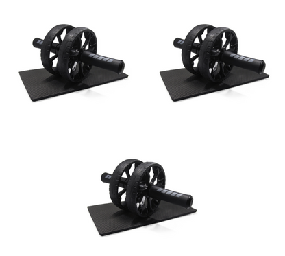 Silent Dual-Wheel Ab Roller