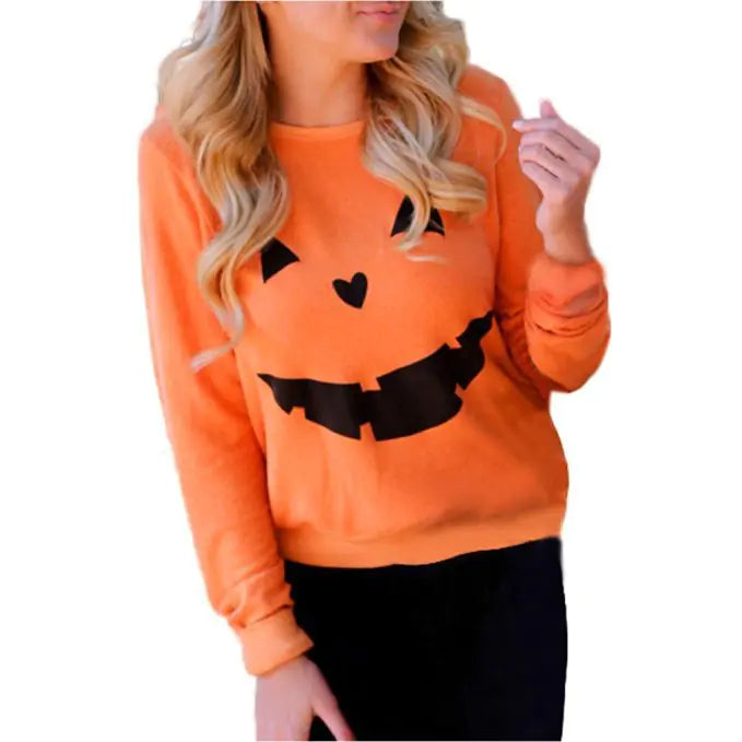 Spooky Pumpkin Jumper