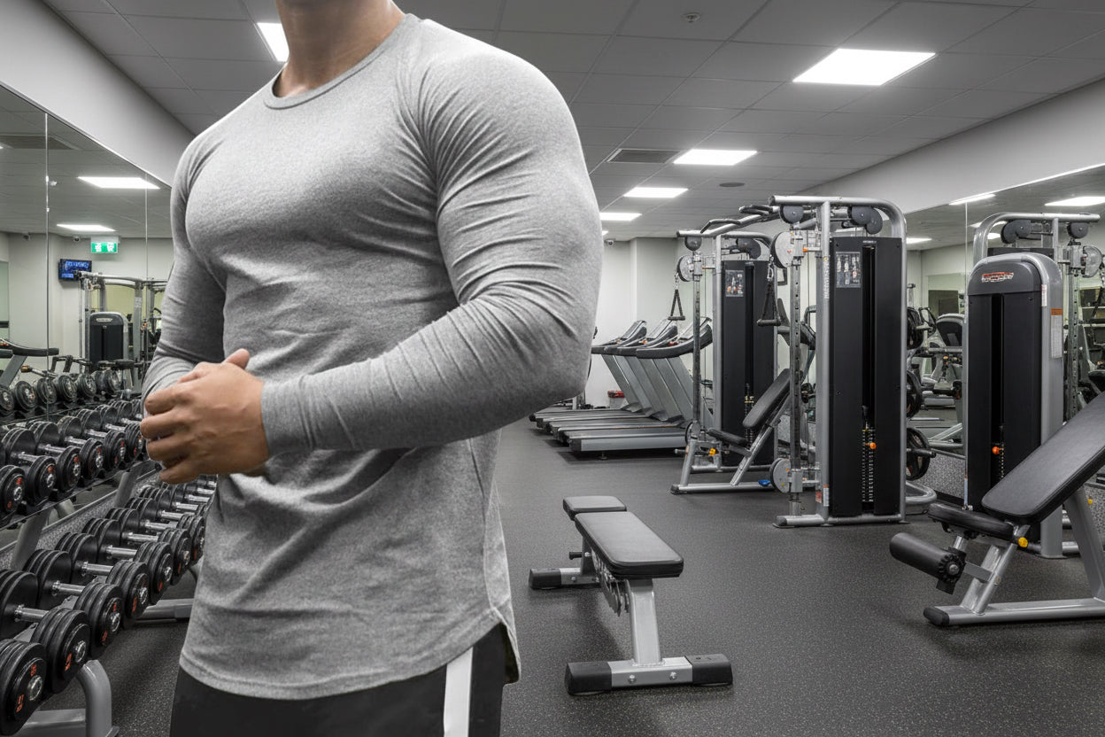 Quick Dry Long Sleeve Gym T-Shirt
