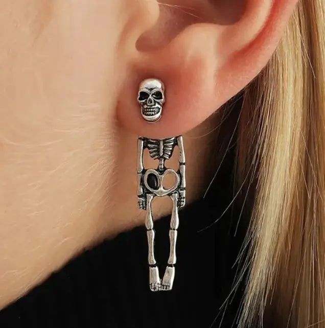 Spooky Skeleton Earrings